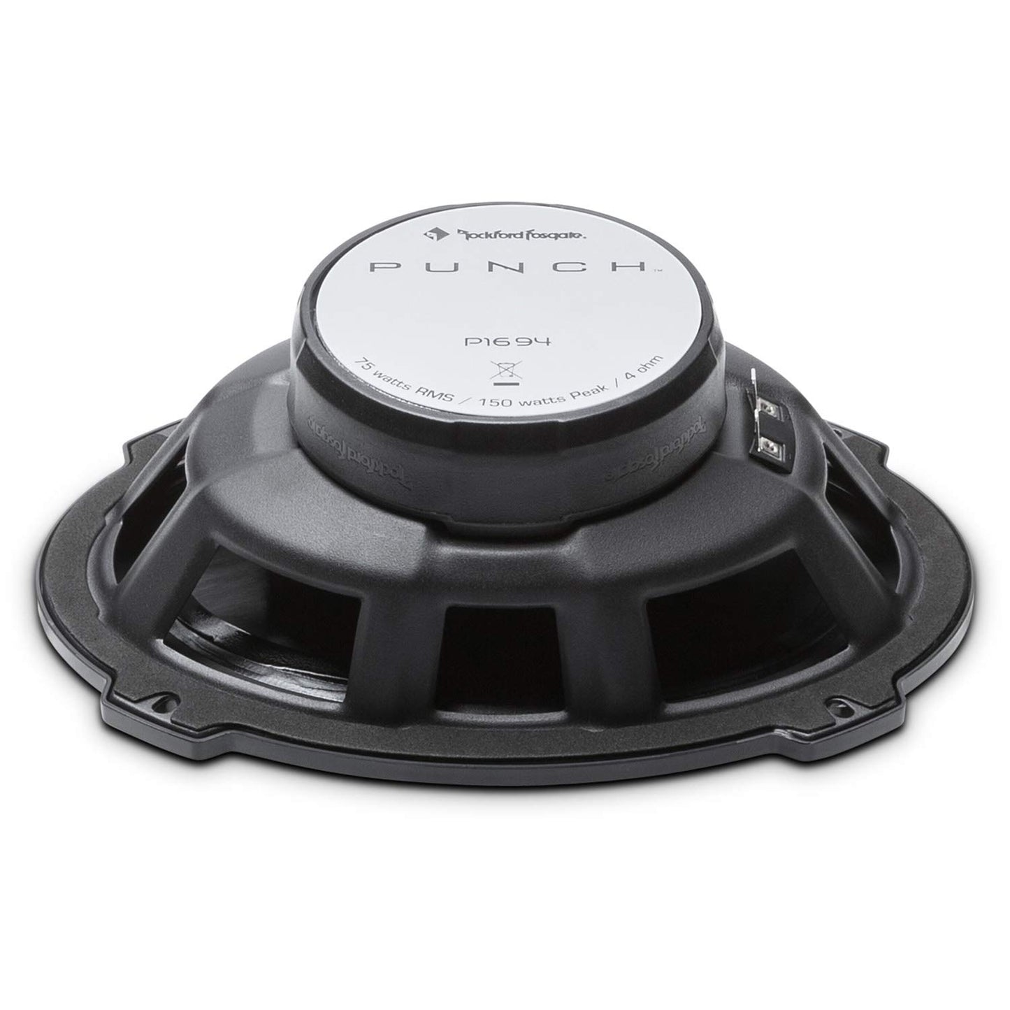 Rockford Fosgate P1694 Punch 6"x9" 4-Way Coaxial Full Range Speakers - Black (Pair)