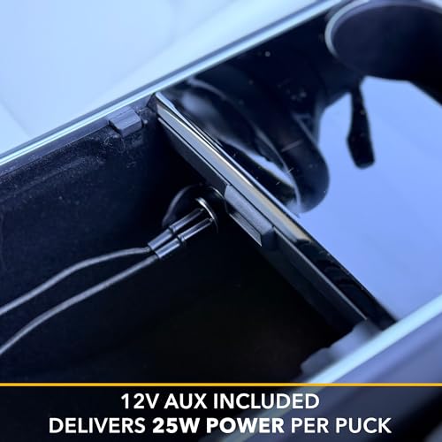 TWRAPS Dual Wireless Phone Charger for Tesla Model 3 / Model Y Center Console Charging Pad