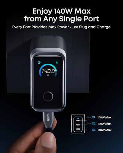 Anker Prime USB C Charger(160W) with Anker Prime Car Charger