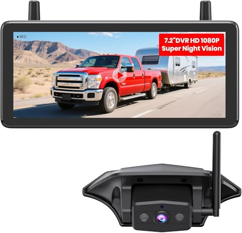 AUTO-VOX RV Backup Camera Wireless Plug and Play System