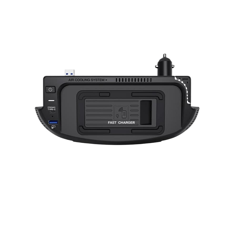 Mustang 2015-2022 Compatible Car Charger Adapter Wireless QI Phone Fast Pad