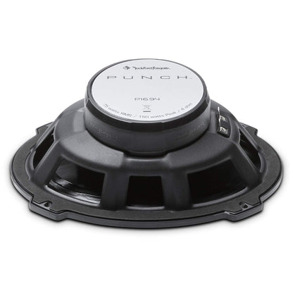 Rockford Fosgate P1694 Punch 6"x9" 4-Way Coaxial Full Range Speakers - Black (Pair)