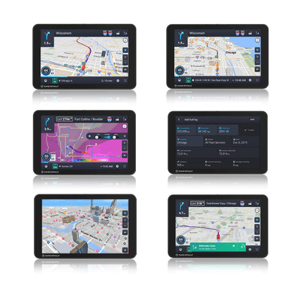 Rand McNally OverDryve 8 Pro II Truck GPS & Connected Tablet, Car Navigation with 8” Display, Built-in Satellite Radio, Fully Adjustable Dash Cam (Renewed)