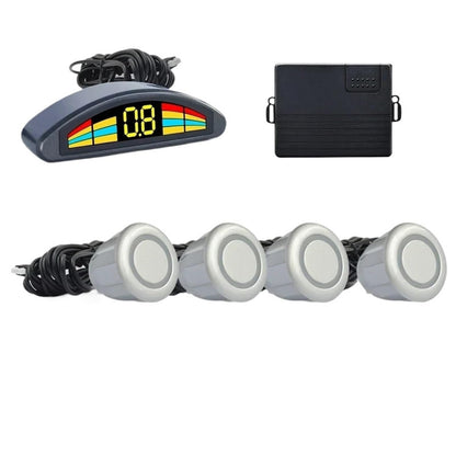 Professional Front Parking Sensor Kit Auto Car Prefix Parktronic Vehicle Assistant System Buzzer Alarm Volume Not Backup Radar