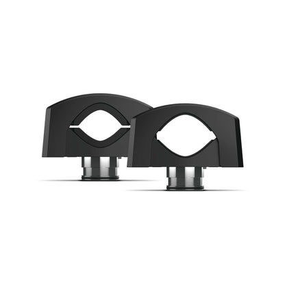 Rockford Fosgate M2WL-10HB Color Optix 10" Multicolor LED Lighted Marine Grade Horn Loaded Speakers in Wake Tower Enclosures - Black (Pair)