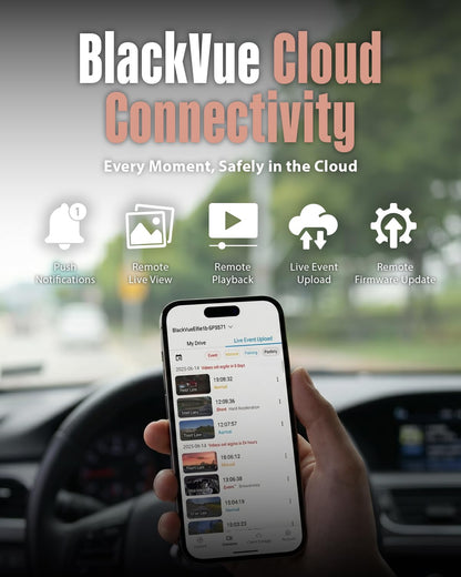 BlackVue ELITE 9-2CH Dash Cam - 4K+2K Dash Cam Front and Rear, Dual HDR STARVIS 2, Power Saving Parking Mode, Free Hardwire & SD Card, Supports up to 1TB, Wi-Fi, GPS, Night Vision, App Control Dashcam