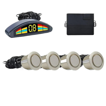Professional Front Parking Sensor Kit Auto Car Prefix Parktronic Vehicle Assistant System Buzzer Alarm Volume Not Backup Radar