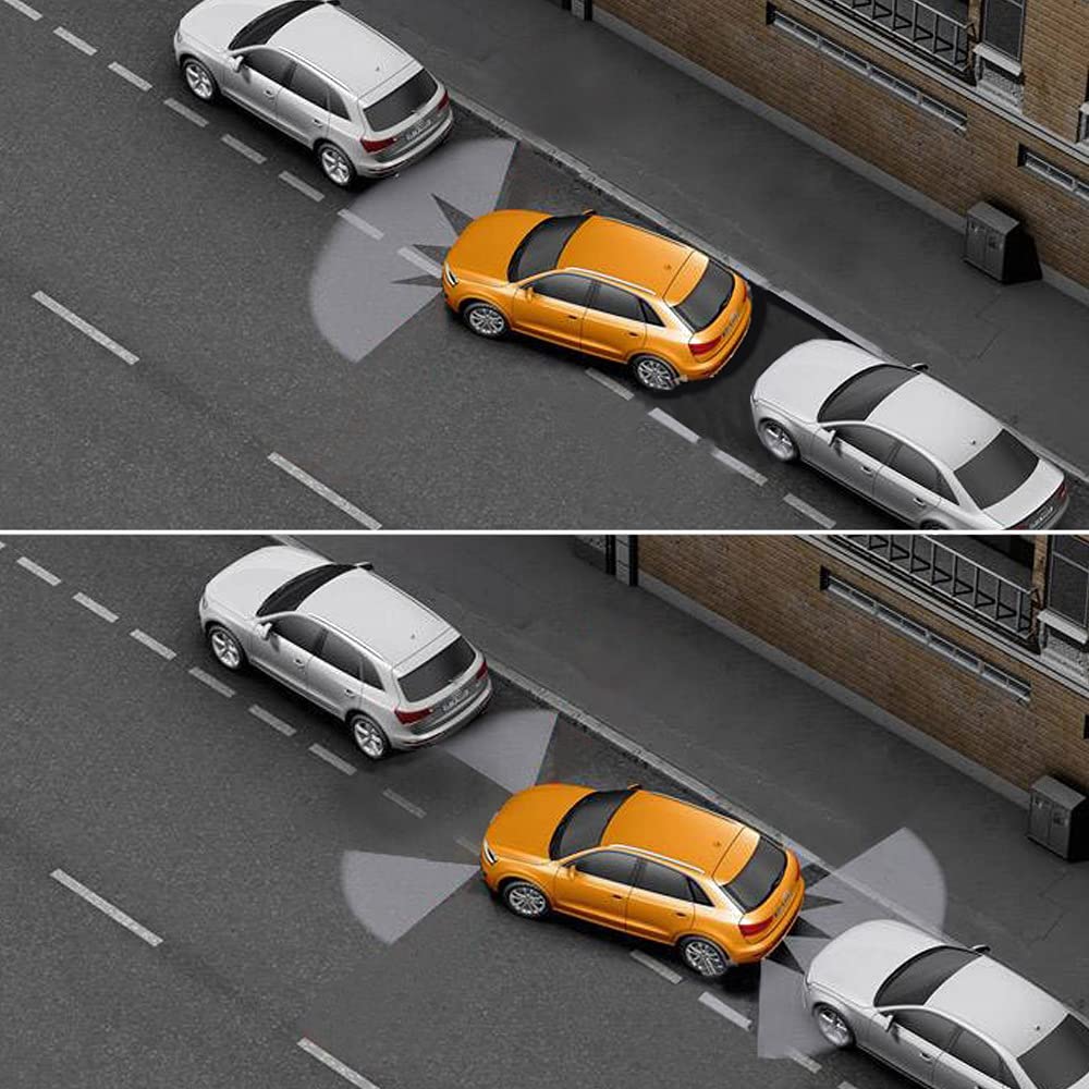 ELSNU Car Parking Sensors Kit Reverse Radar parktronic System Auto Electronics Vehicle Back Assistant Reverse 8 Sensor