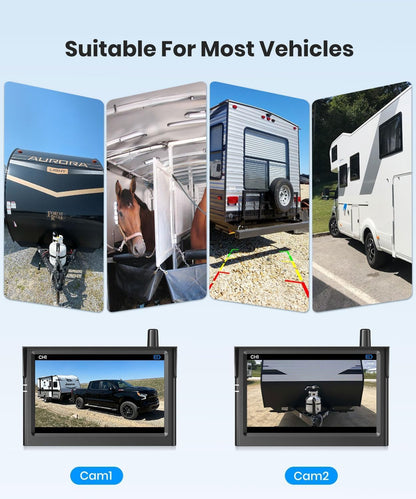 AUTO-VOX Wireless Backup Camera for Truck