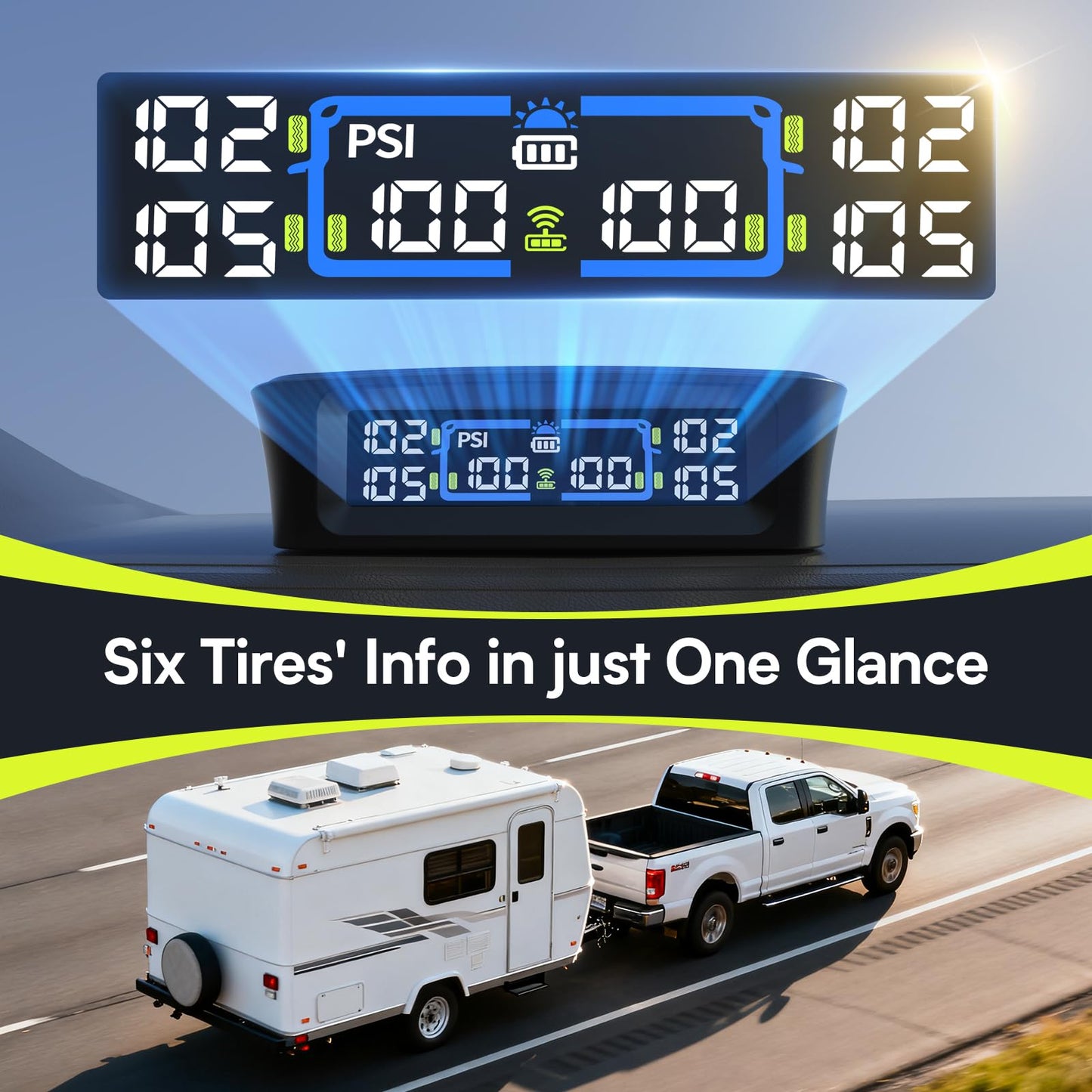 Tymate TM12 TPMS 4 sensors + 6 sensors