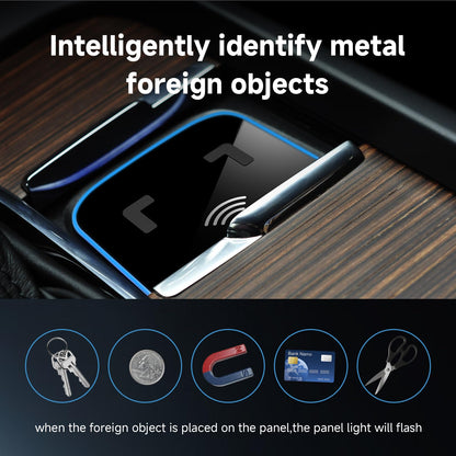 Wireless Car Charger for Volvo XC90 XC60 S90 S60 V90 V60, Qi Fast Charging Pad with Dual QC 3.0 USB Ports, 3-Coil Design, LED Indicator, Easy Installation