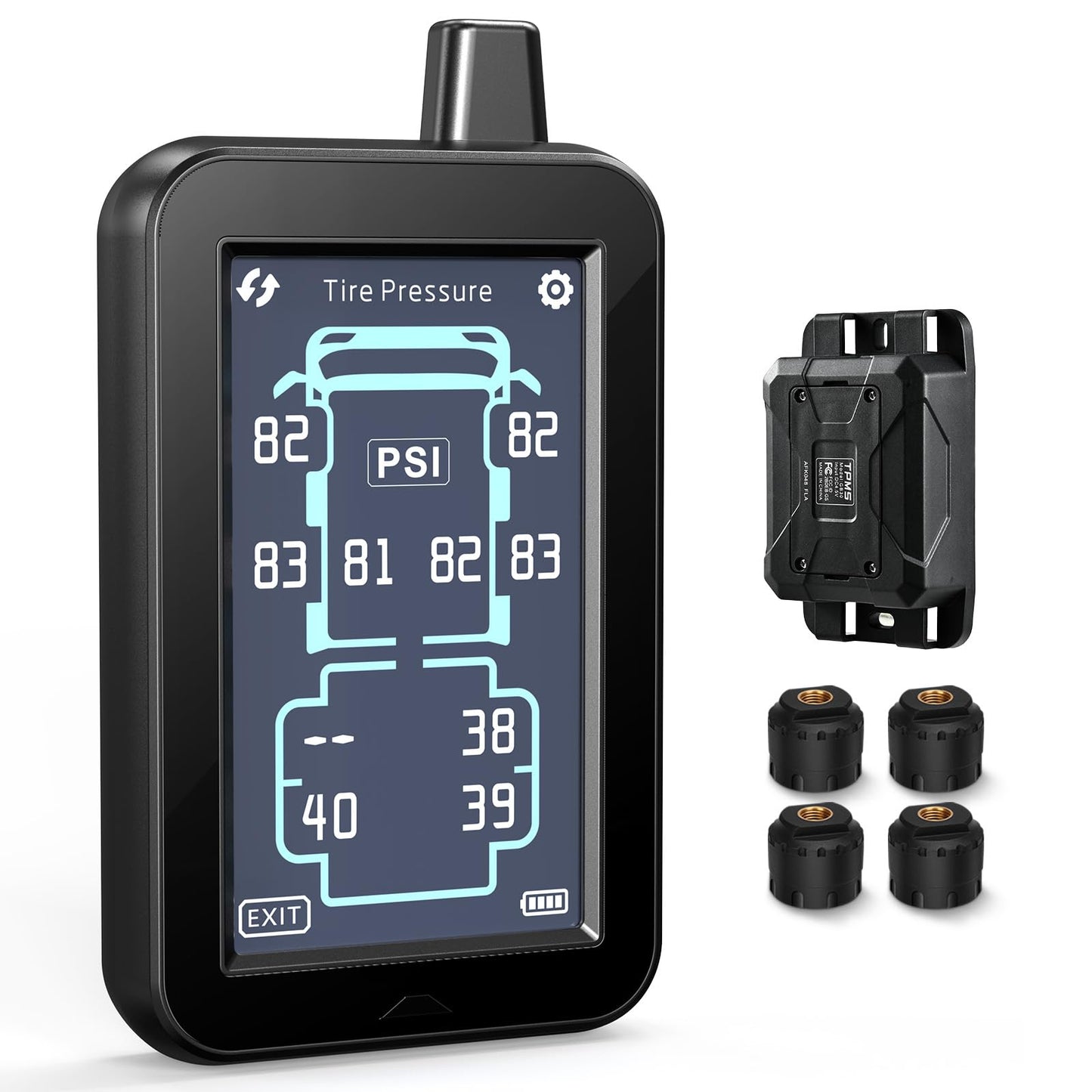 GUTA RV GT80 Trailer Tire Pressure Monitoring System, RV TPMS