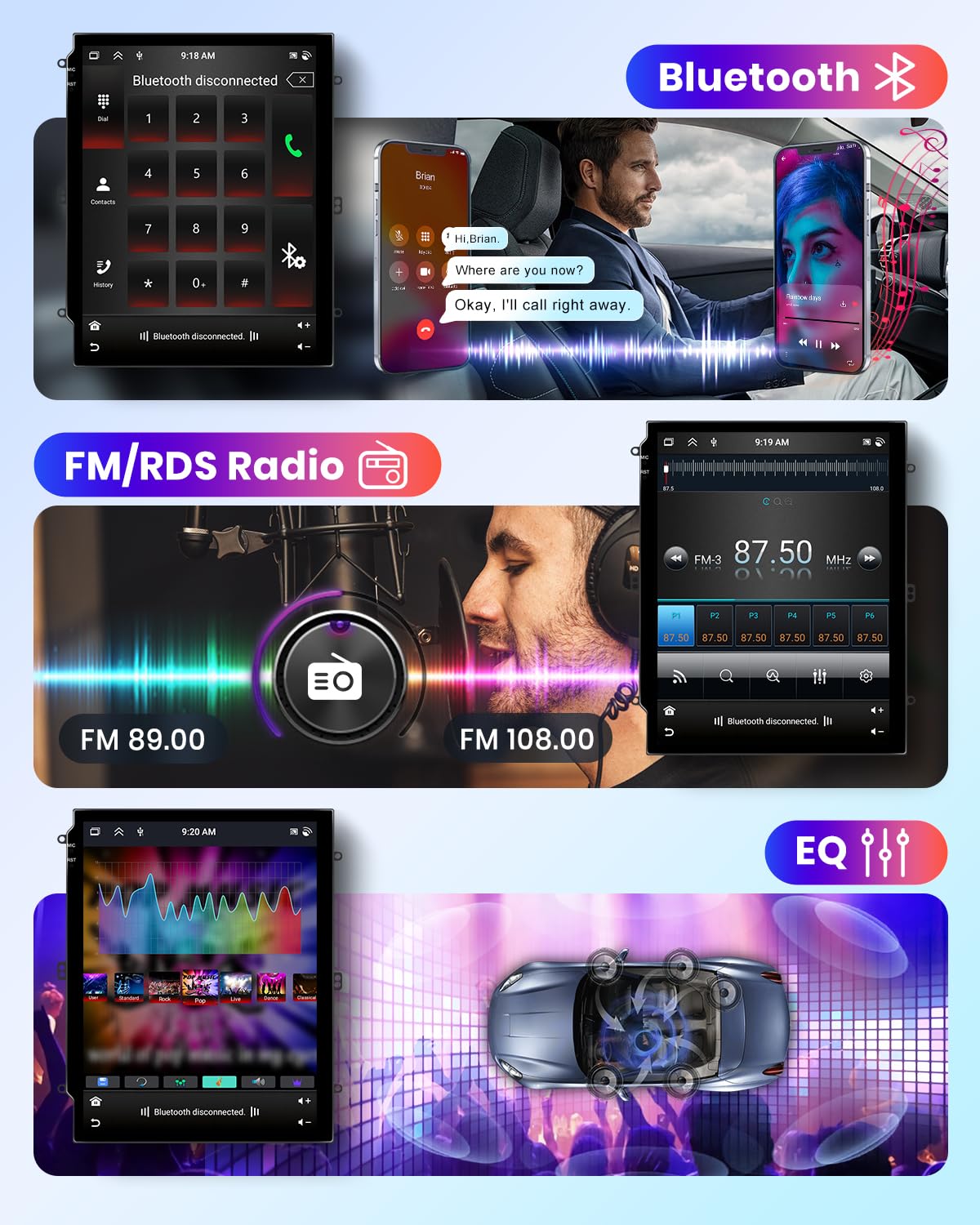 Android 13 Car Radio for Toyota Fortuner Hilux 2005-2014