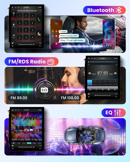 Android 13 Car Radio for Toyota Fortuner Hilux 2005-2014