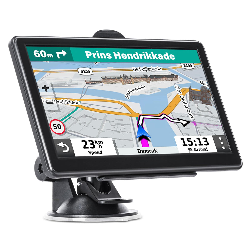 GPS Navigator for Car Truck RV, 7 Inch Touch Screen GPS for Car with 2026 Maps Free Lifetime Updates, Voice Turn-by-Turn Guidance, Speed Limit & Red Light Camera Alerts