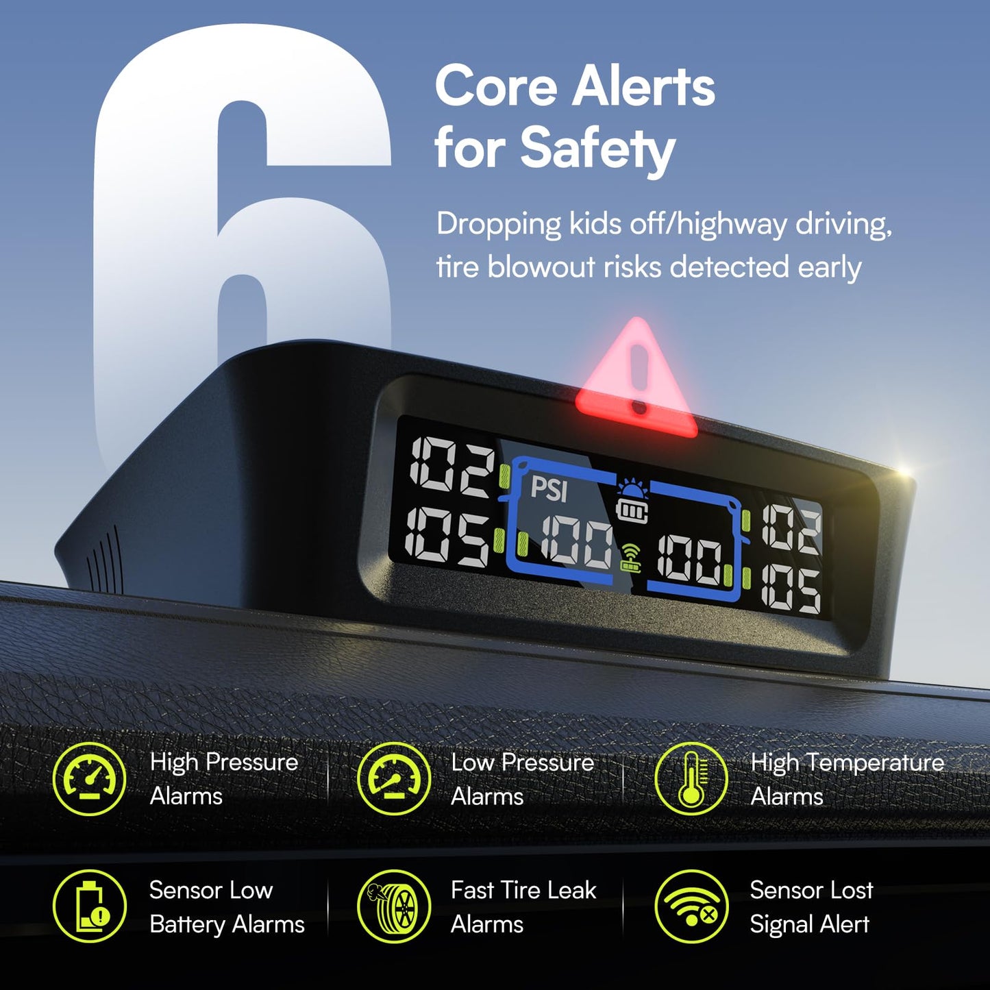 Tymate TM12 TPMS 4 sensors + 6 sensors