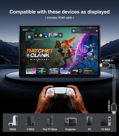 16 inch Android 13 Car Headrest Monitor Screen Car TV Entertainment System for Cars Backseat,Support Phone Wireless Mirroring Sync Screen WiFi HDMI Bluetooth USB SD Video Player 4G+64G