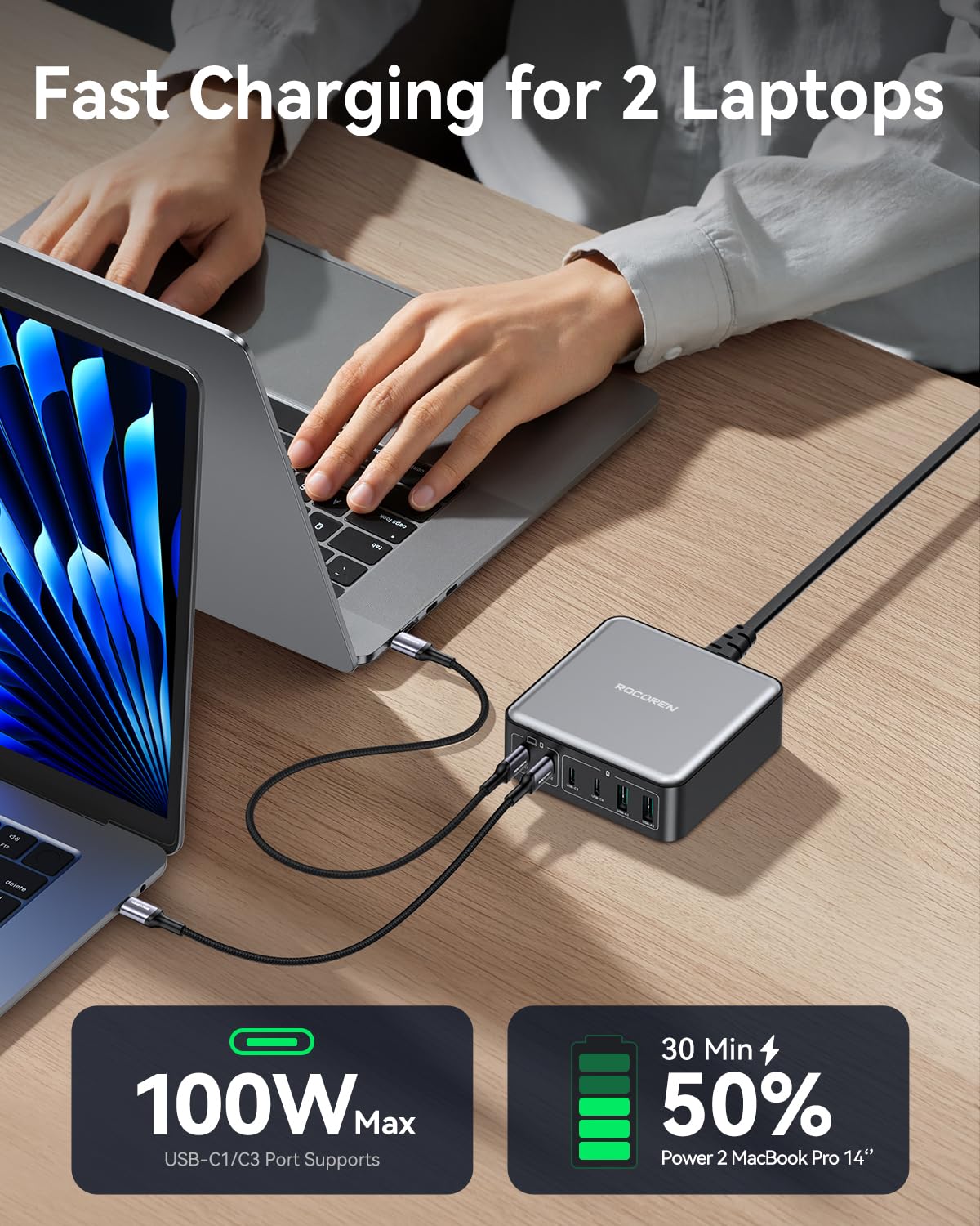 USB C Charger Station Fast Charger