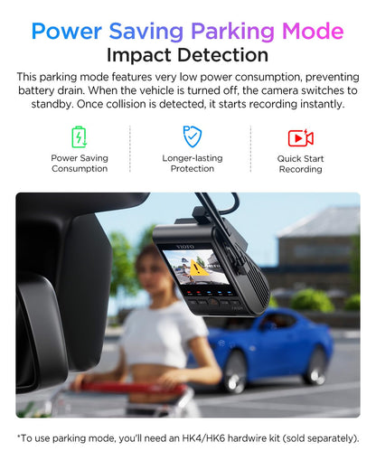 VIOFO A329S 4K 60FPS Dash Cam Front and Rear, 4K+2K Dual Dash Camera for Cars, Power Saving Parking Mode, Wi-Fi 6 App Control, Dual STARVIS 2 Sensors, Supports up to 4TB SSD