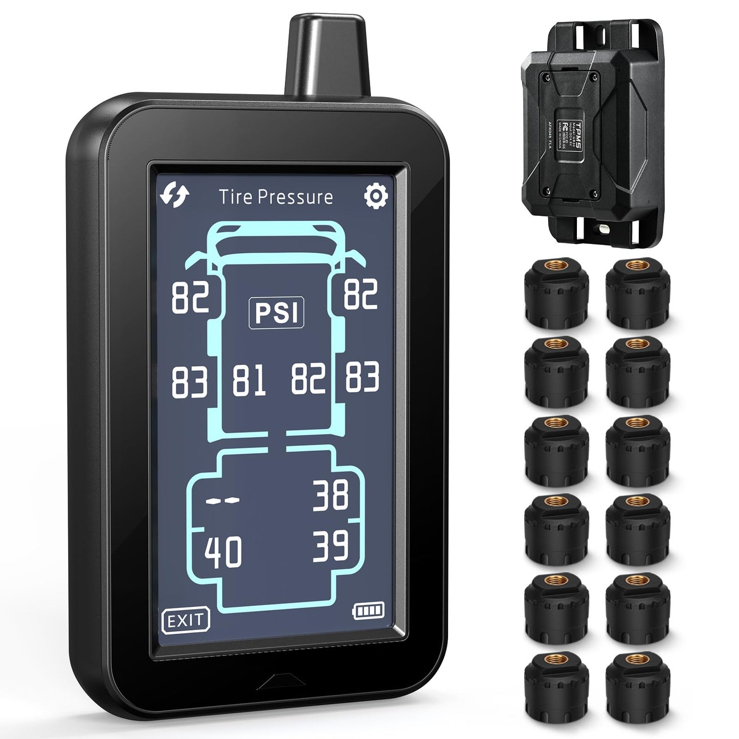 GUTA RV GT80 Trailer Tire Pressure Monitoring System, RV TPMS