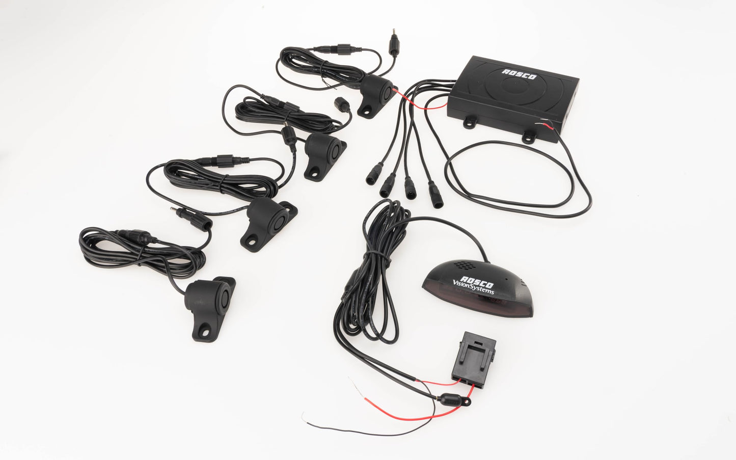 Rosco Vision Vehicle Rear Object Detection System, Under Mount Backup Sensors, PN: BSSK1000