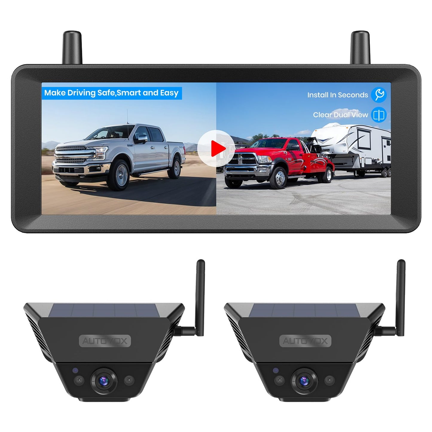 AUTO-VOX Wireless Backup Camera for Truck
