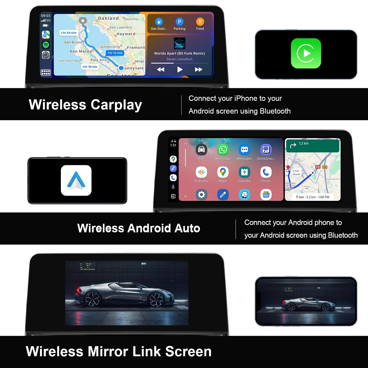 for BMW F20 F30 Android Screen