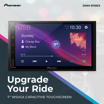 Pioneer DMH-W3000NEX 6.8" Double Din Multimedia Digital Media Receiver