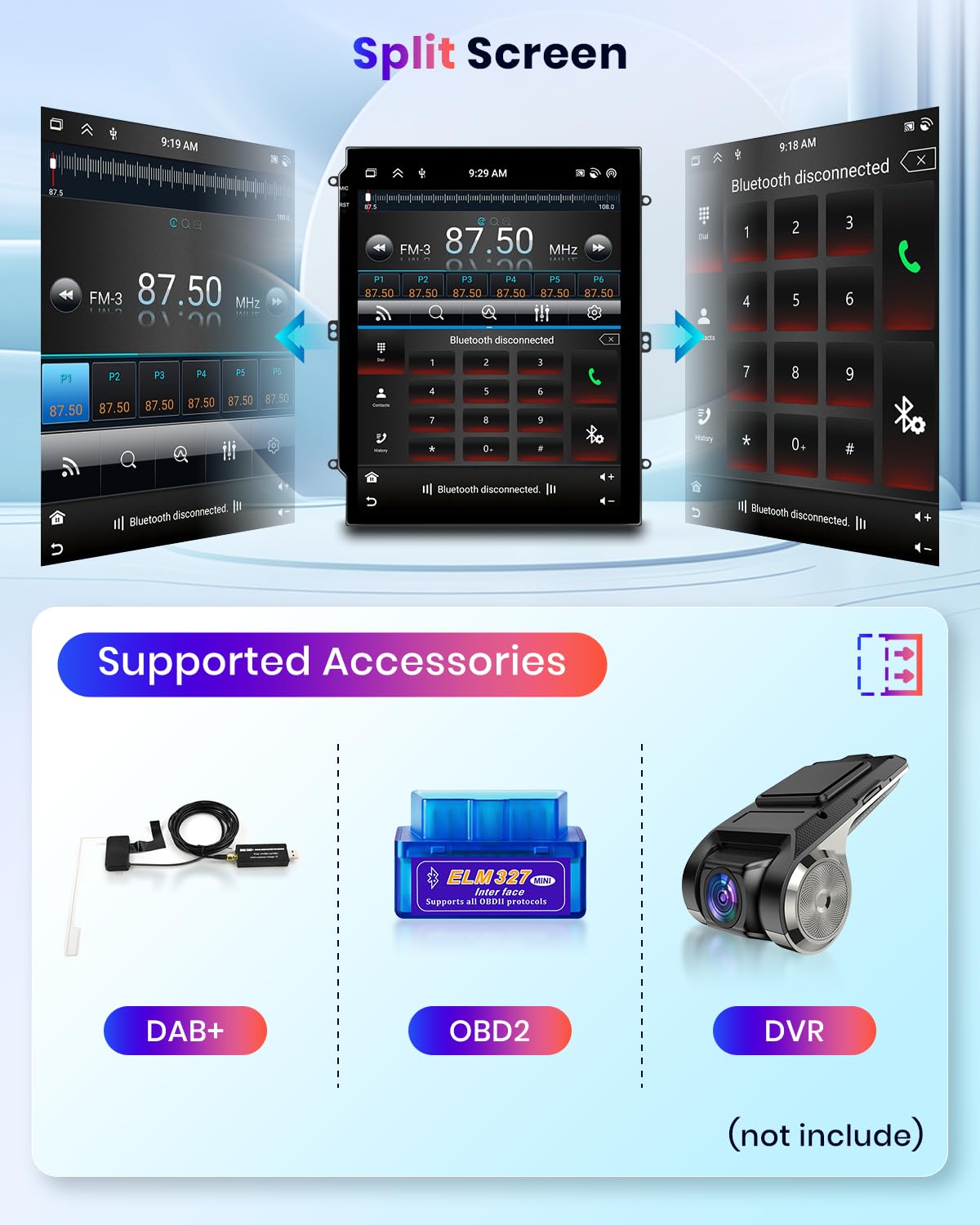 Android 13 Car Radio for Toyota Fortuner Hilux 2005-2014