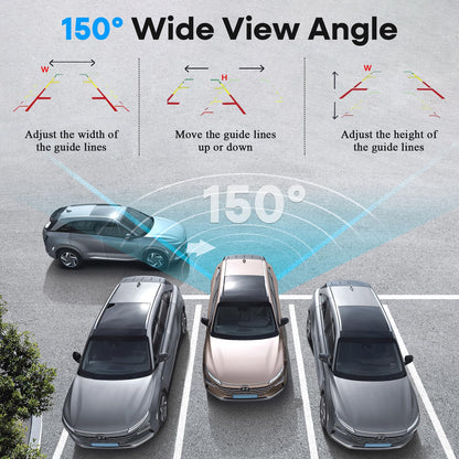 LeeKooLuu HD 1080P Wired Backup Camera