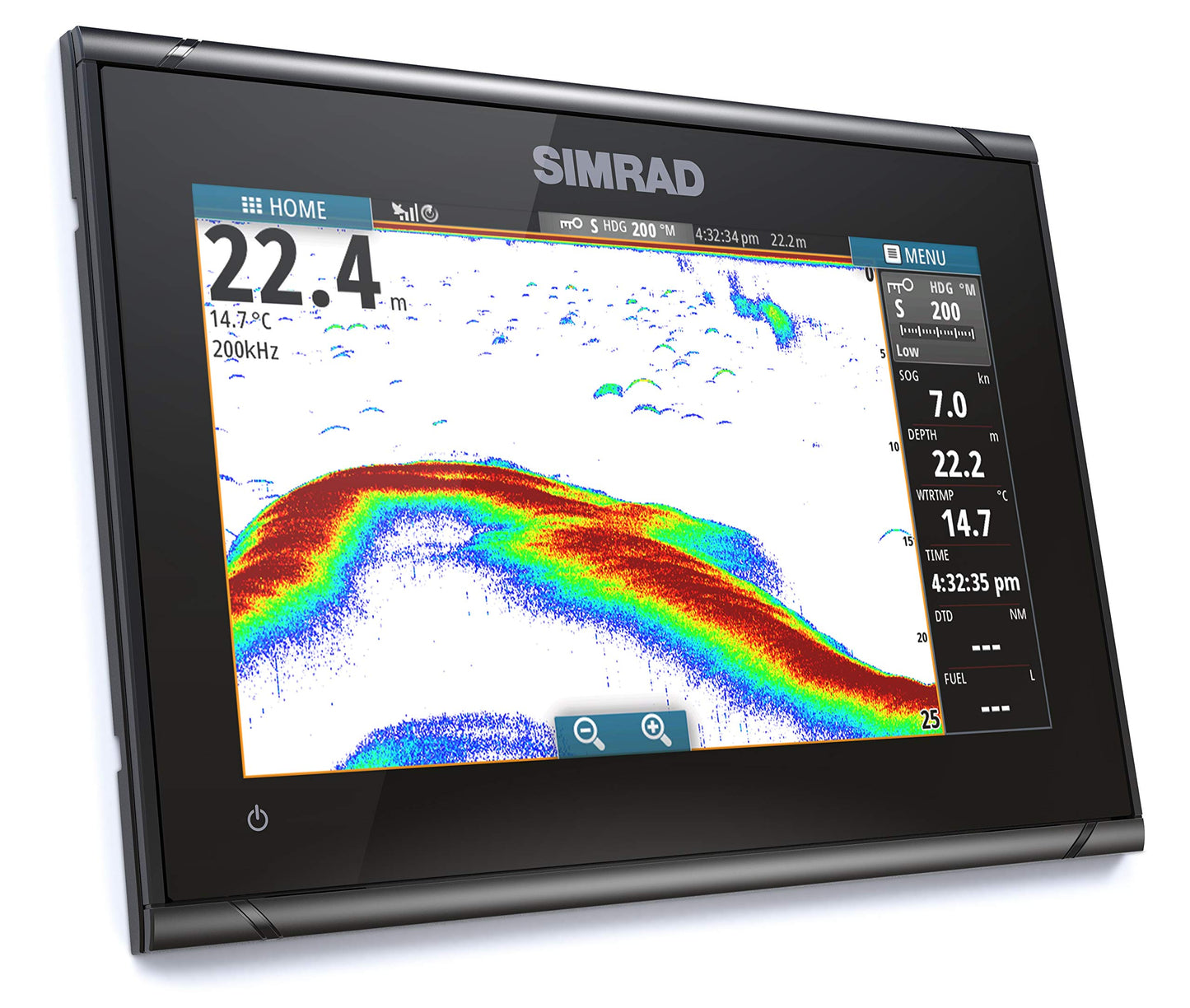 Simrad GO9 XSE - Chartplotter (No Transducer) with C-MAP Discover Chart Card,000-13210-002