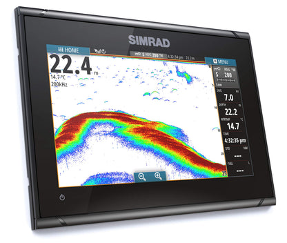 Simrad GO9 XSE - Chartplotter (No Transducer) with C-MAP Discover Chart Card,000-13210-002