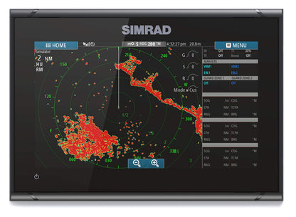 Simrad GO9 XSE - Chartplotter (No Transducer) with C-MAP Discover Chart Card,000-13210-002